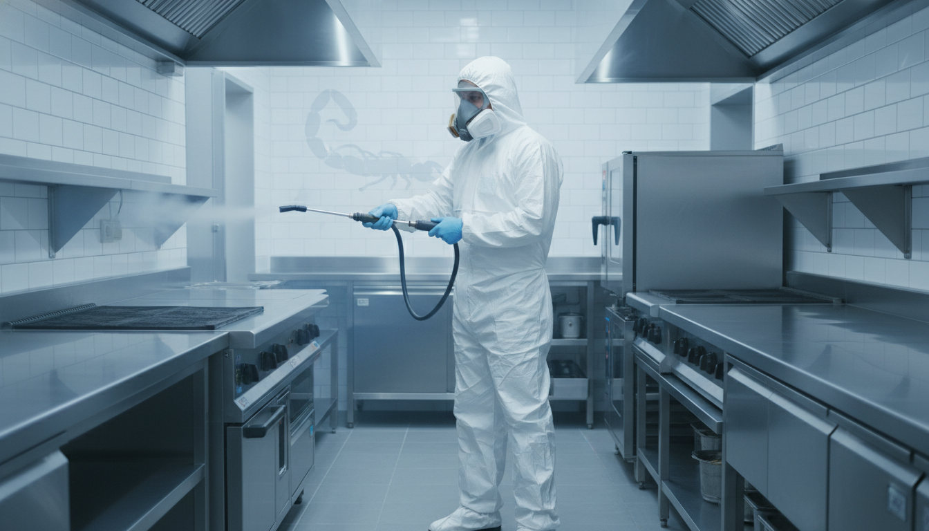 Alacranes: La Fumigación Profesional que Garantiza la Erradicación y Bioseguridad en tu Espacio