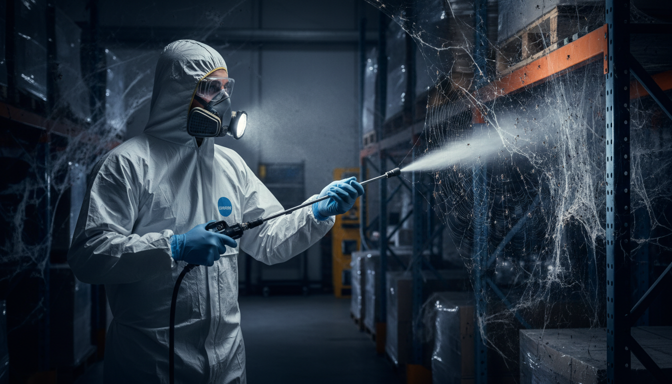 Fumigación de Arañas: Erradique Riesgos de Salud y Operacionales con Soluciones Garantizadas