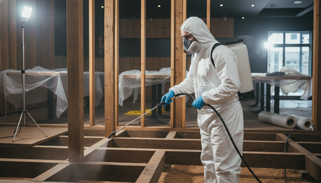 Fumigación de Termitas: Erradicación Completa en 48 Horas con Garantía de 5 Años para Empresas y Viviendas