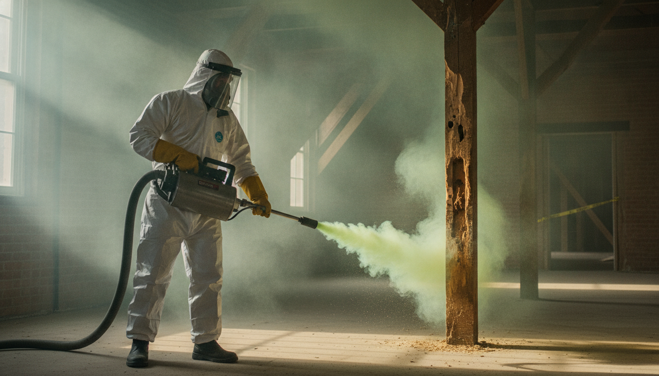 Fumigación de Termitas: Erradique la Amenaza Definitiva y Proteja la Integridad Estructural de Su Propiedad