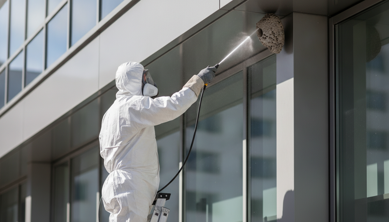 Fumigación de Avispas: Erradicación Total del Nido en 48 Horas y Protección Blindada contra Clausuras Sanitarias